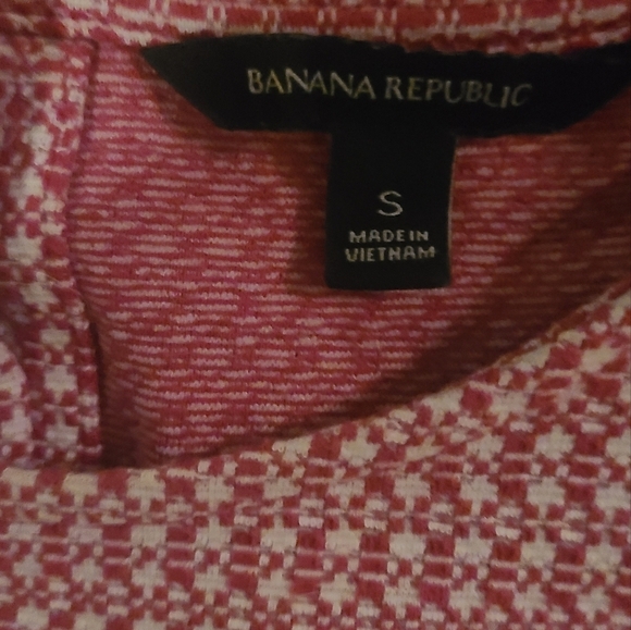 New Banana Republic Short Sleeve Dress Tank Size Small - Picture 6 of 6